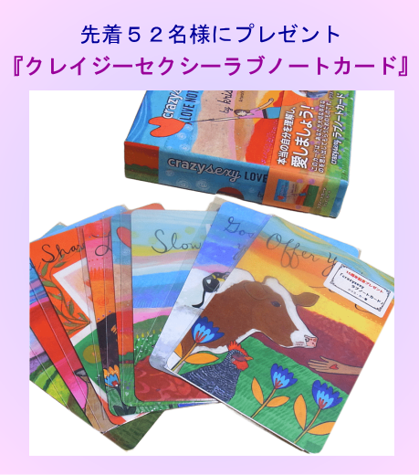 クレイジーセクシーラブノートカード　プレゼント　１６周年