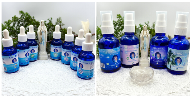 マリアブルーエッセンスとスプレー