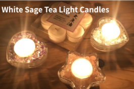 ホワイトセージティーライトキャンドル